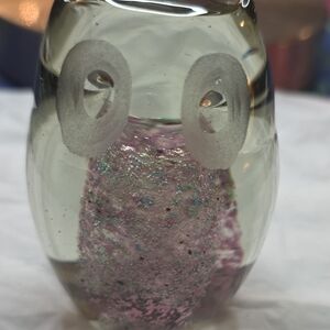 Ngwenya Glass Owl Figurine